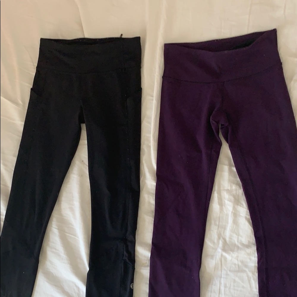 2 lululemon leggings